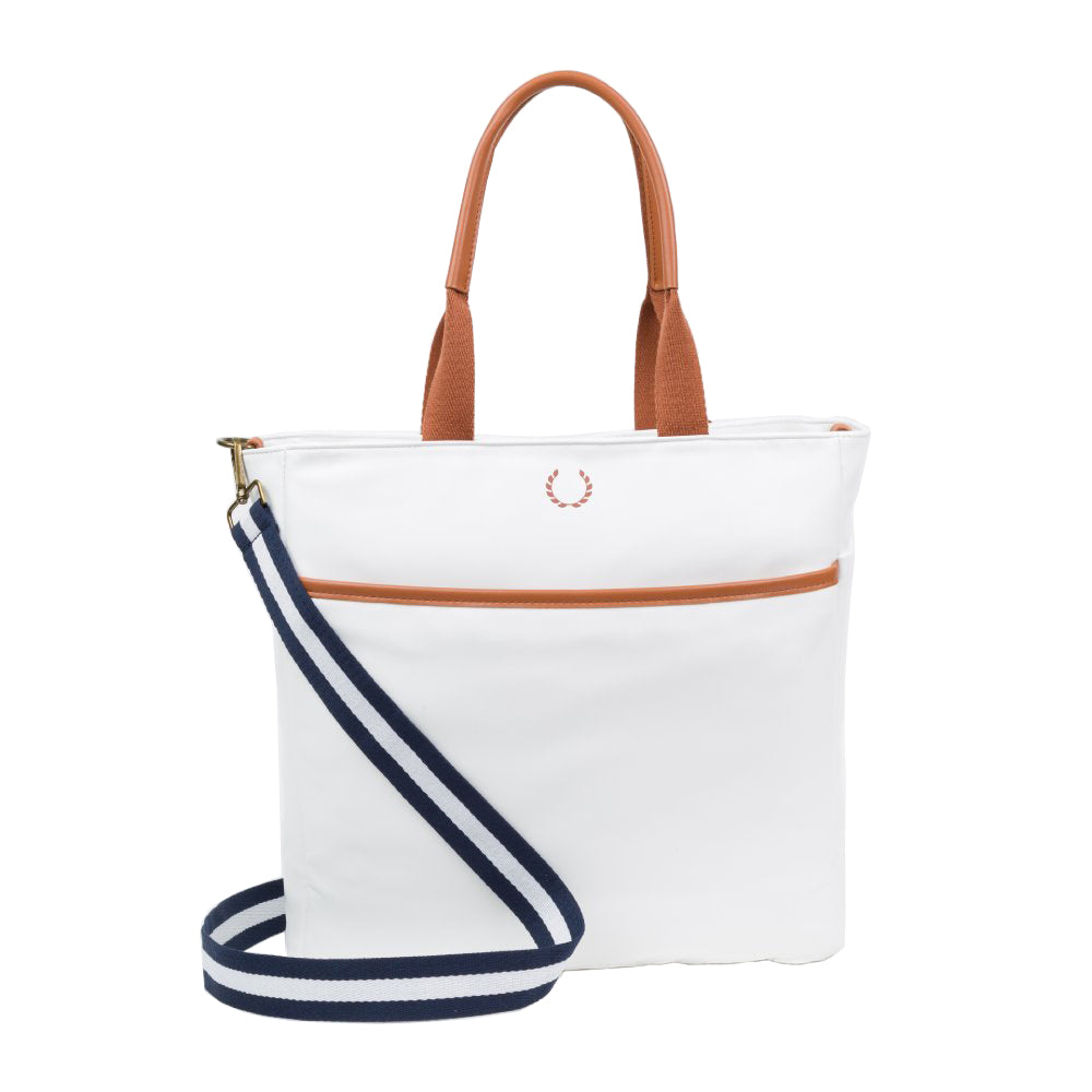 BOLSO DE PÁDEL MALLORCA BLANCO STRAP AZUL