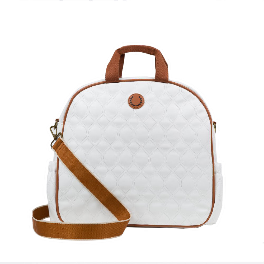 Bolso Pádel Menorca Blanco Strap Café