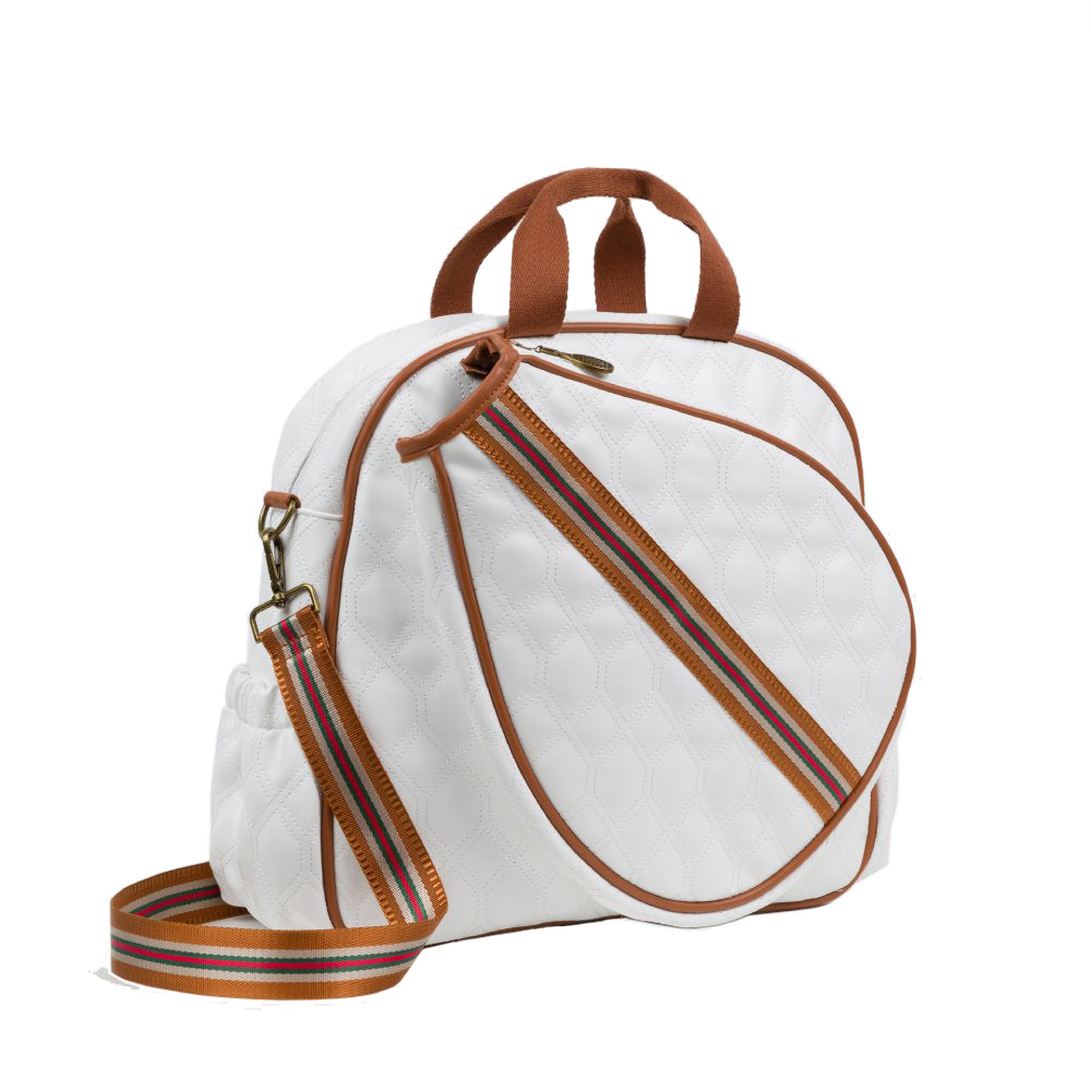 BOLSO DE PÁDEL MENORCA BLANCO STRAP ITALIA