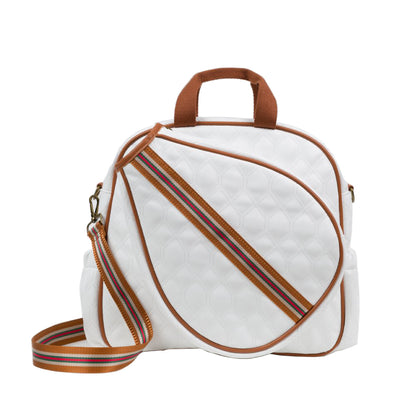 Bolso Pádel Menorca Blanco Strap Italia
