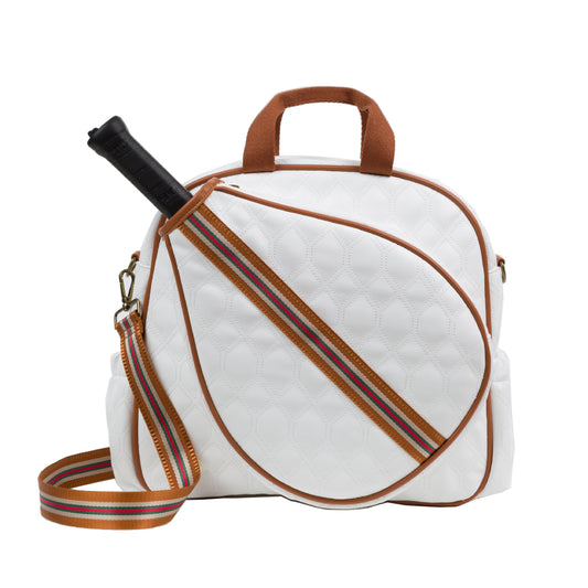 Bolso Pádel Menorca Blanco Strap Italia