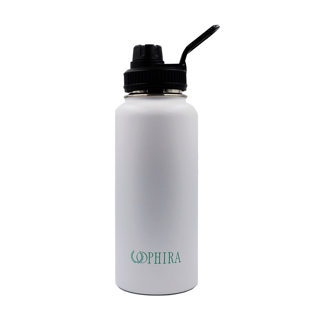 Botella Insulada Blanca OPHIRA 1000ml