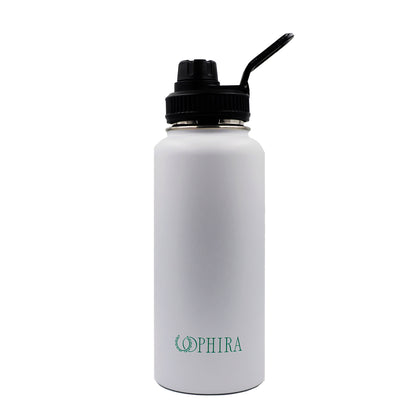 Botella Insulada Blanca OPHIRA 1000ml