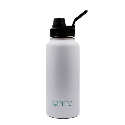 Botella Insulada Blanca OPHIRA 1000ml