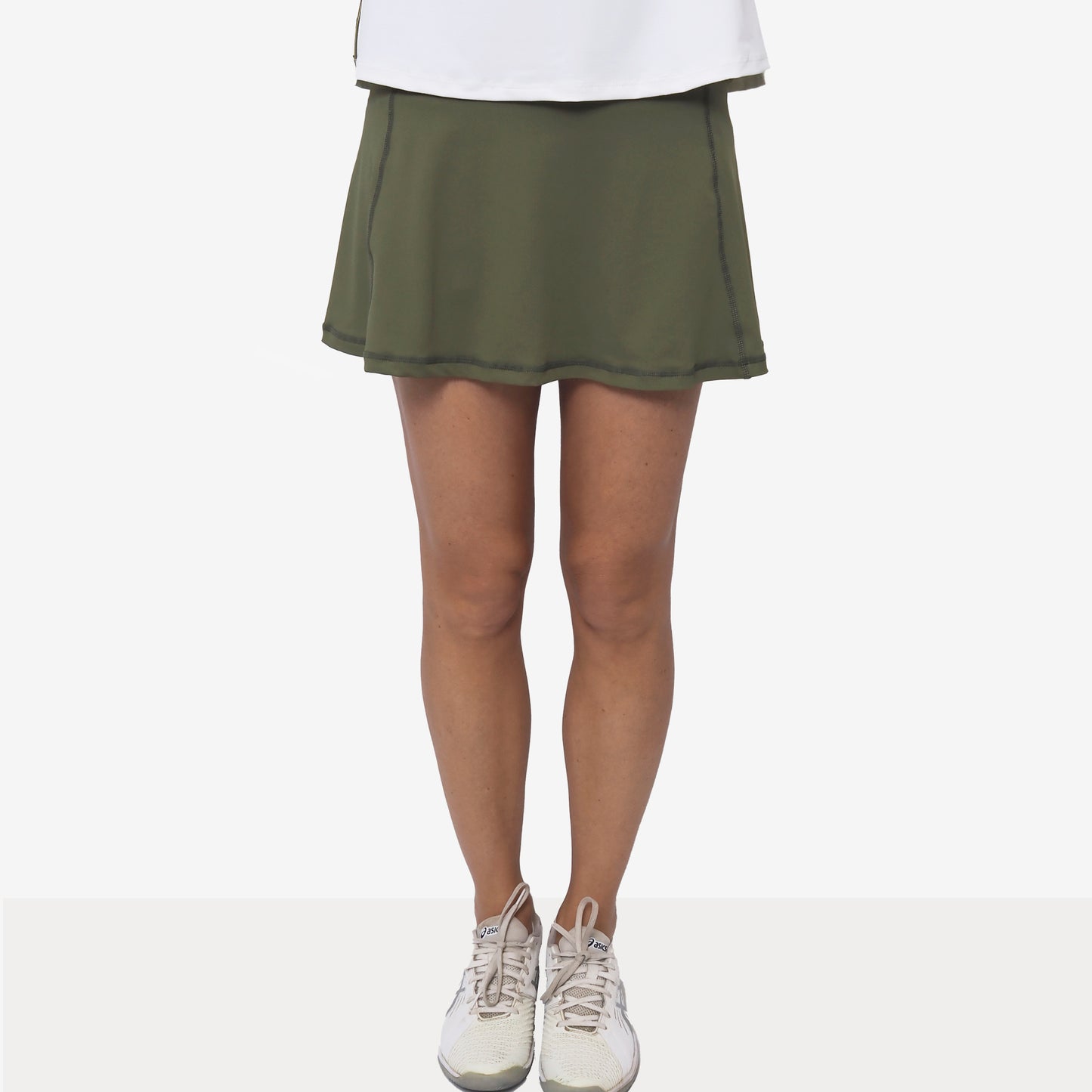 FALDA DEPORTIVA CÓRCEGA VERDE OLIVA