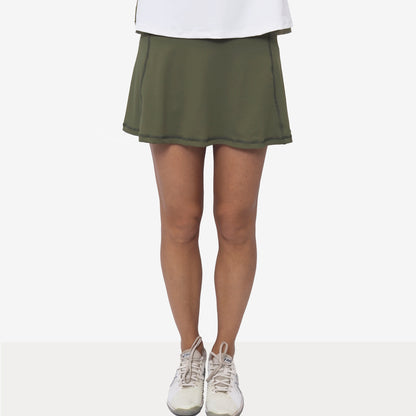 FALDA DEPORTIVA CÓRCEGA VERDE OLIVA