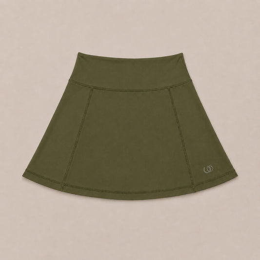 FALDA DEPORTIVA CÓRCEGA VERDE OLIVA