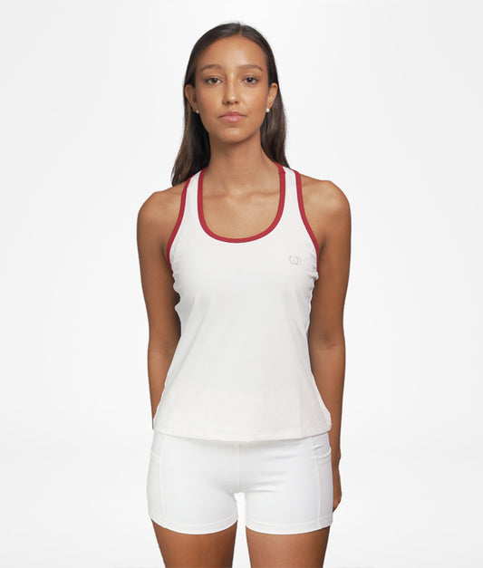 Leggings Cortos Mikonos Blancas