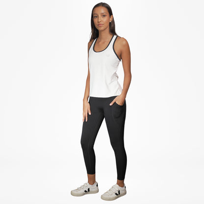 Leggings Sicilia Bolsillos Negras 7/8