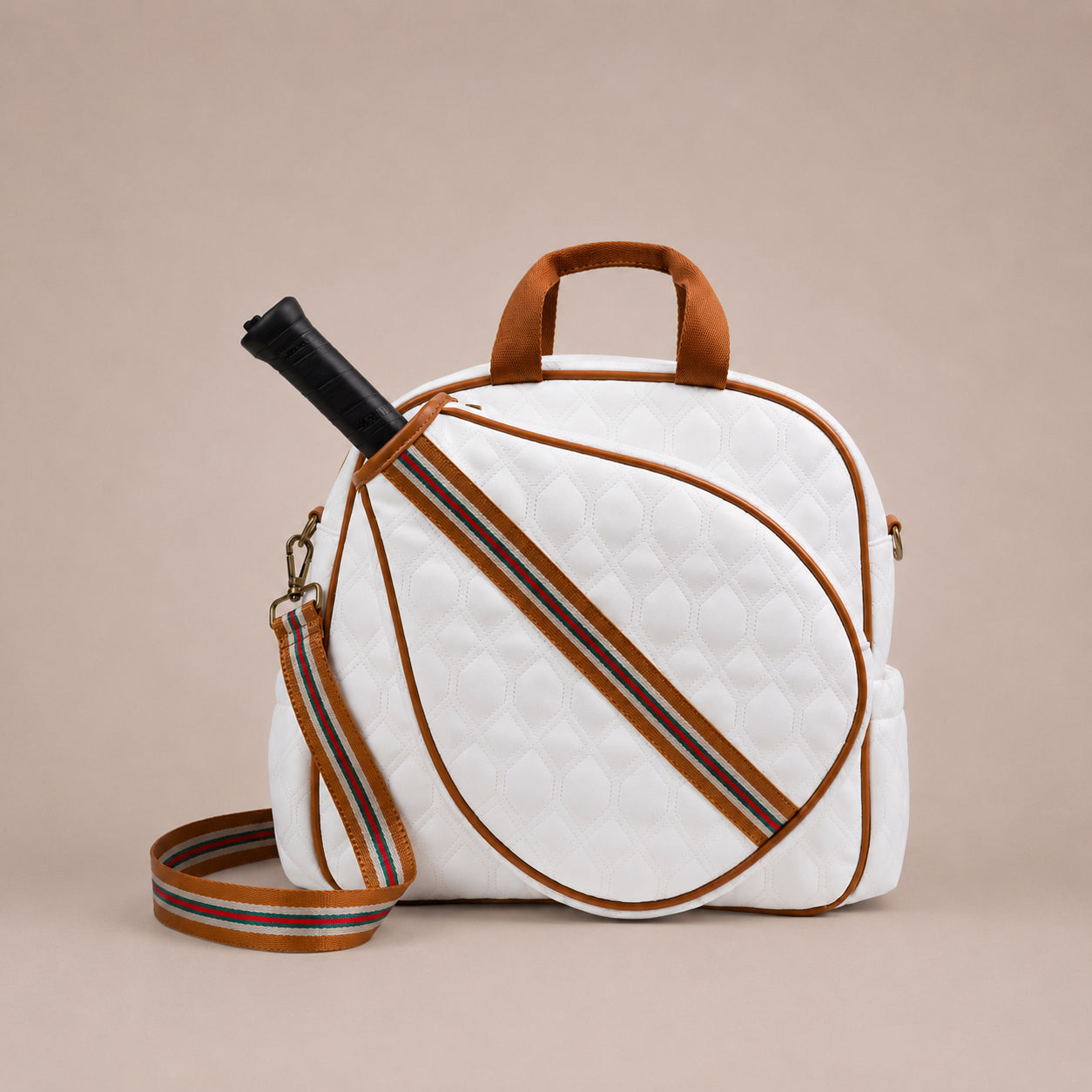 BOLSO DE PÁDEL MENORCA BLANCO STRAP ITALIA