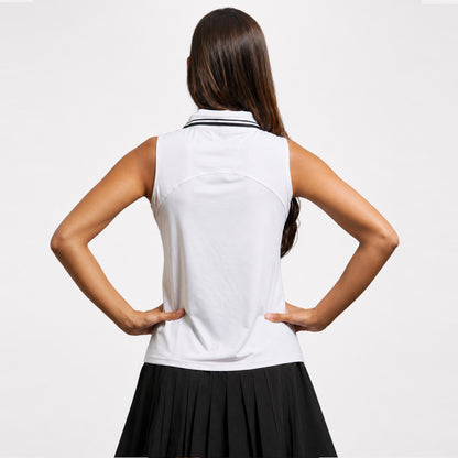 POLERA DEPORTIVA RODAS BLANCA