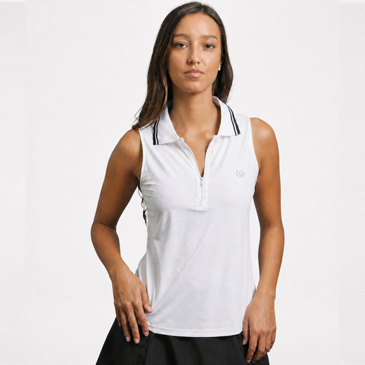 POLERA DEPORTIVA RODAS BLANCA