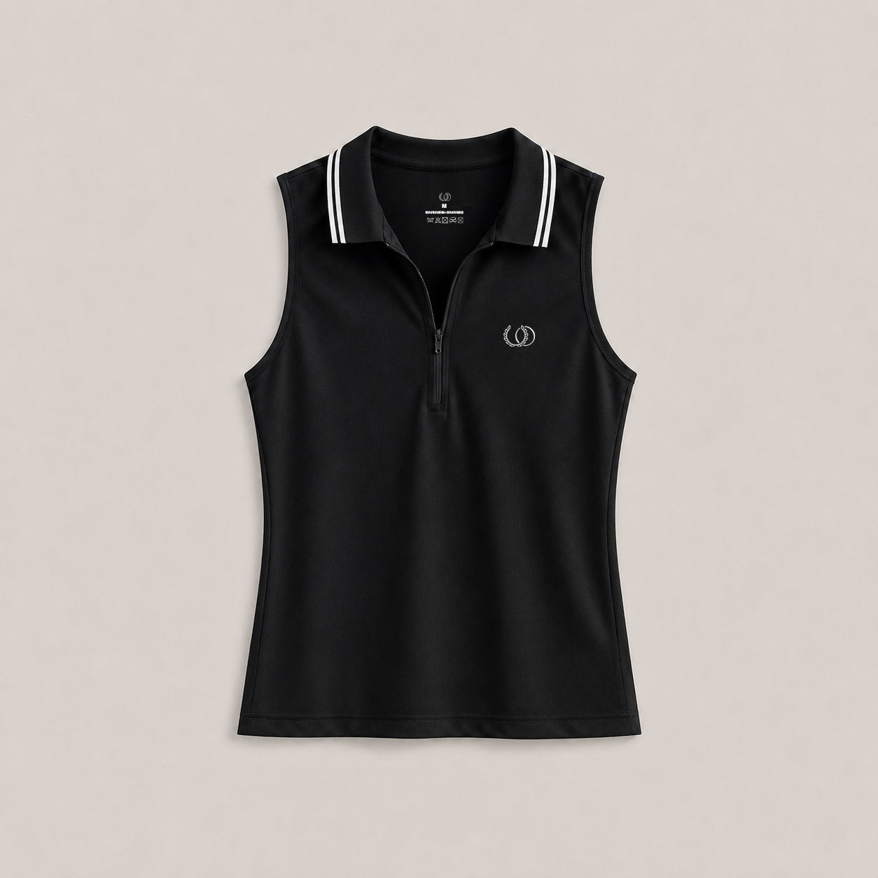 POLERA DEPORTIVA RODAS NEGRA