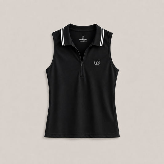 POLERA DEPORTIVA RODAS NEGRA