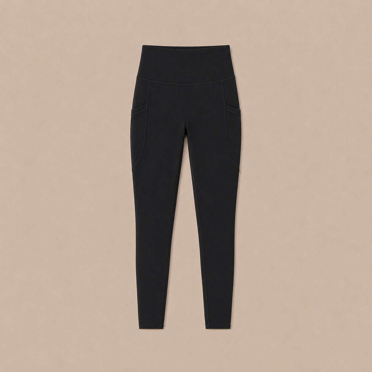 LEGGINGS SICILIA BOLSILLOS NEGRAS  7/8